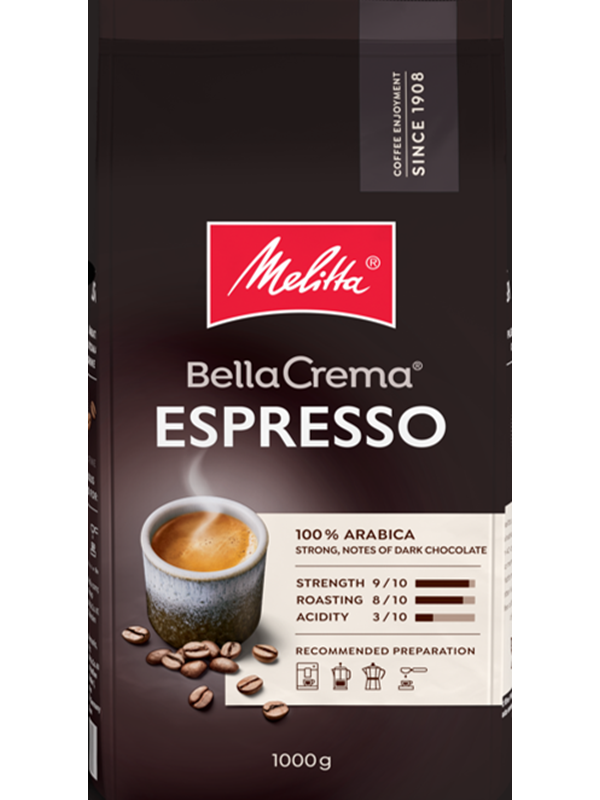 Bella Crema Espresso 1kg – Uforglemmelig kaffeoplevelse!