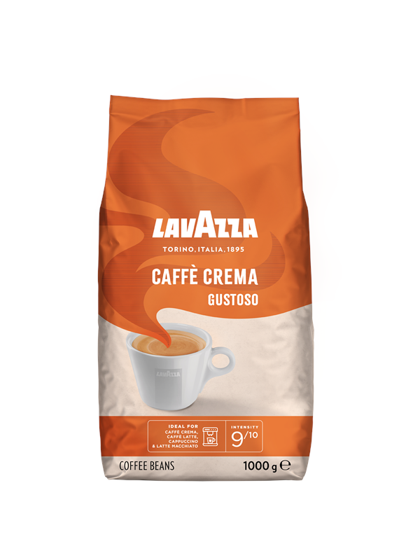 Lavazza Cafe Crema Gustoso - Stærk Kaffe 1kg Tilbud!