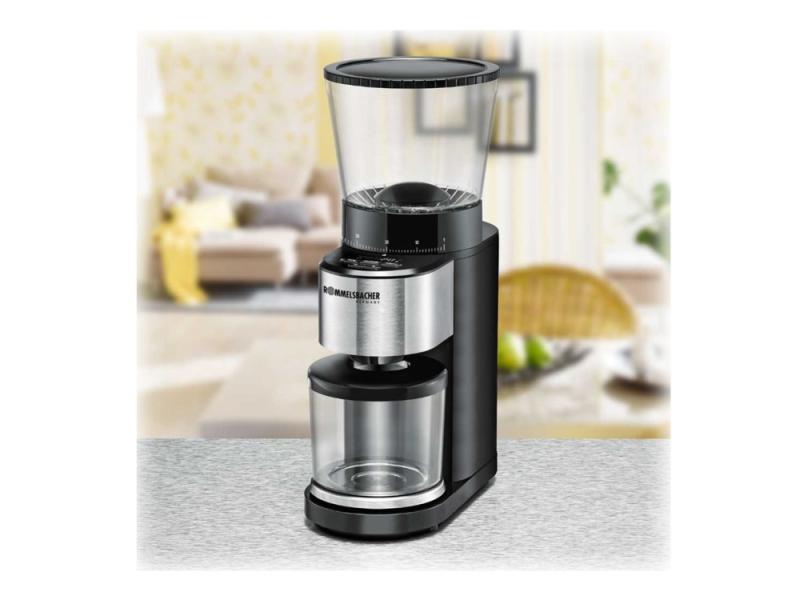 Rommelsbacher EKM 500 Kaffekværn i Elegant Stål - Tilbud!