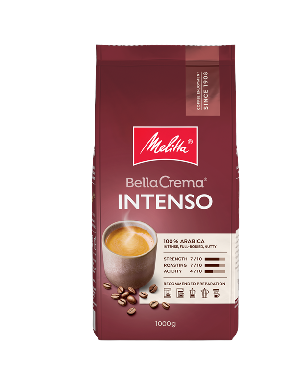 Bella Crema Intenso 1 kg – Intens Kaffe med Fyldig Smag