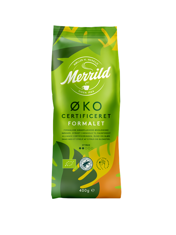 Økologisk Kaffe Eco 400g fra Merrild - Bæredygtig Kaffe