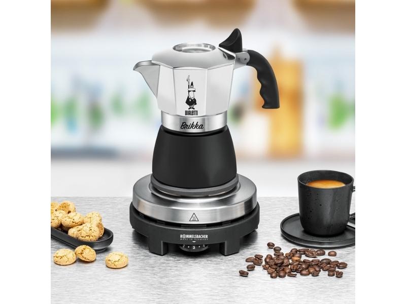 Rommelsbacher RK505/K espressomaskine i rustfrit stål!