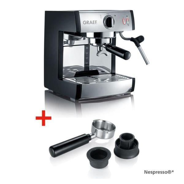 Espressomaskine Pivalla+nespresso fra Graef – Kaffeoplevelse!