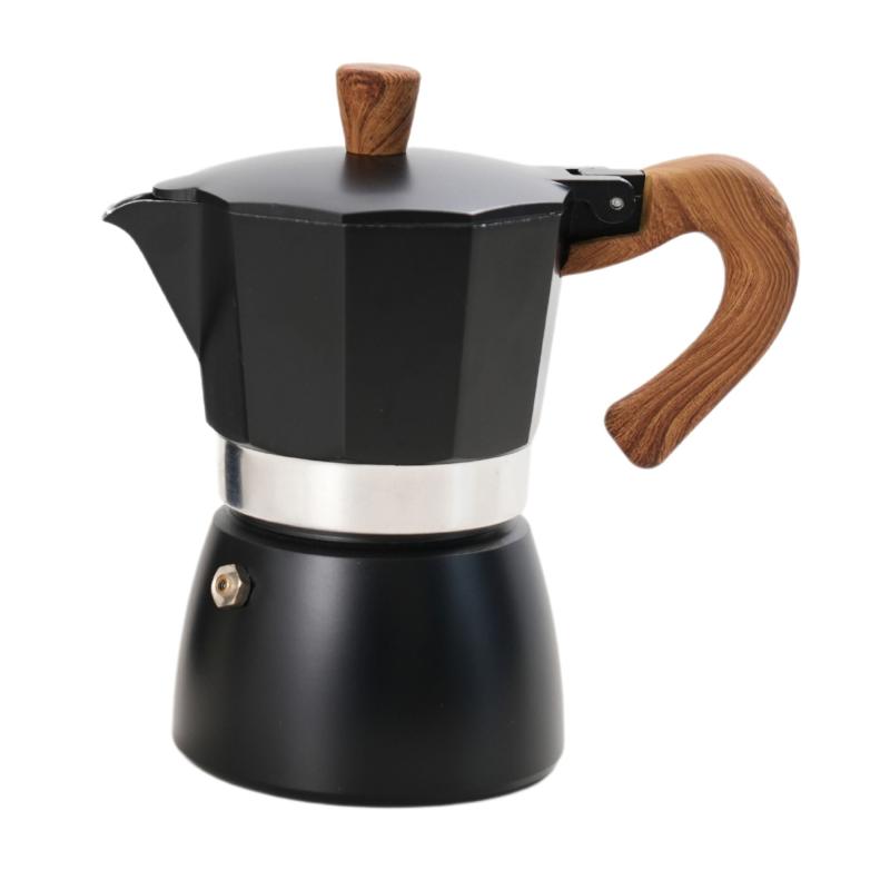 Premium Moka Pot Espresso Kande i Aluminium - 3 Kopper