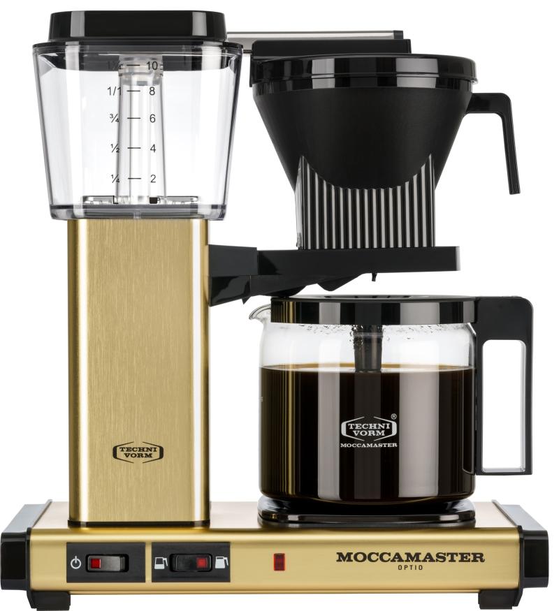 Moccamaster Optio Kaffemaskine Moc (Guld) – Kaffeoplevelse Hjemme