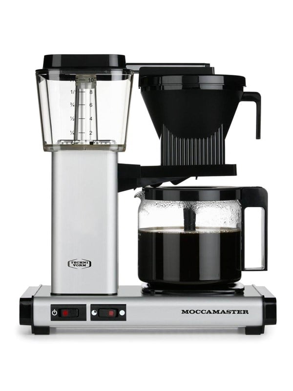 Automatic Matt Silver fra Moccamaster hos Proshop.dk 8712072537484