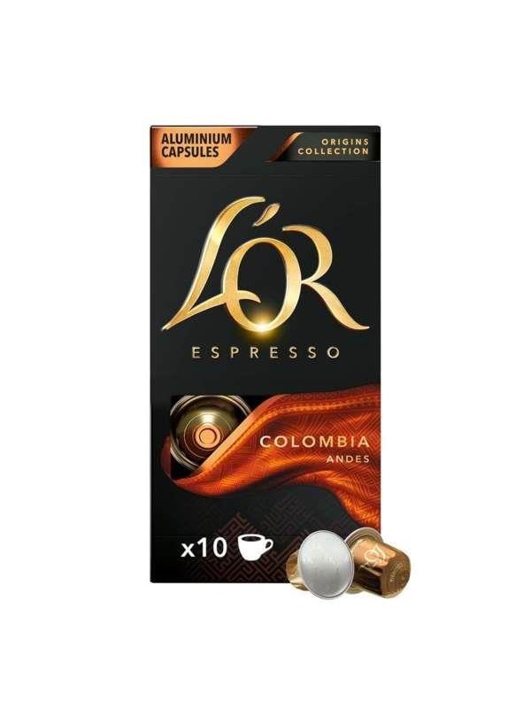 &apos; Capsules Espresso Colombia  Pcs fra L'or hos Proshop.dk 8711000360613