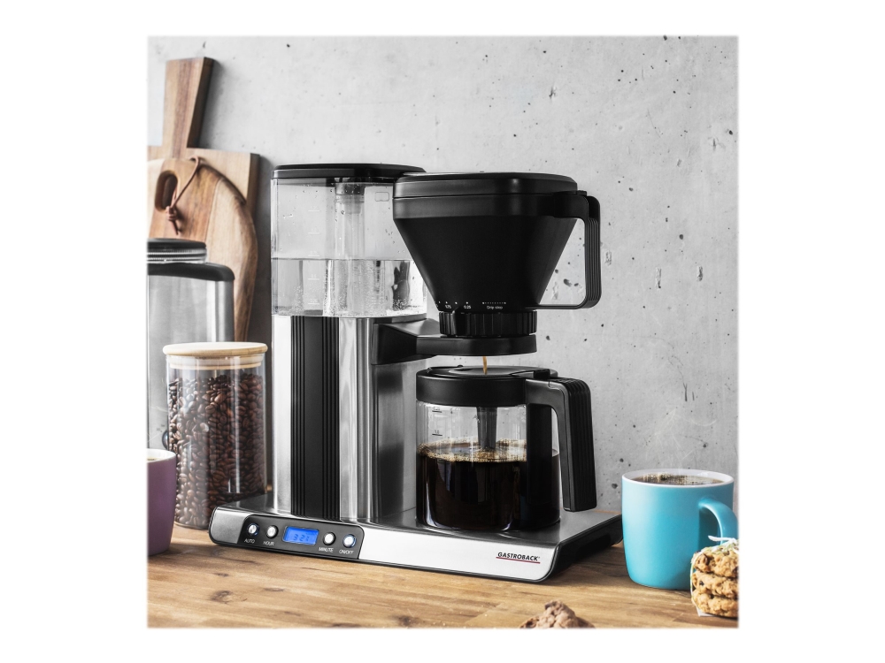 Design Brew Advanced  Kaffemaskine  Kopper fra Gastroback hos Computersalg.dk 4016432427069