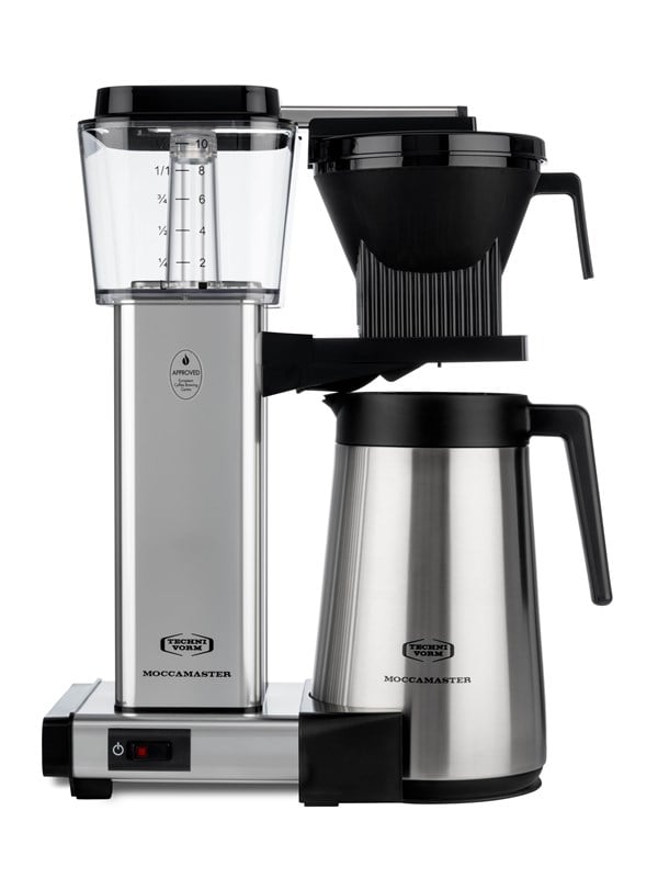 Automatic Thermo  Polished Silver fra Moccamaster hos Proshop.dk 8712072793590