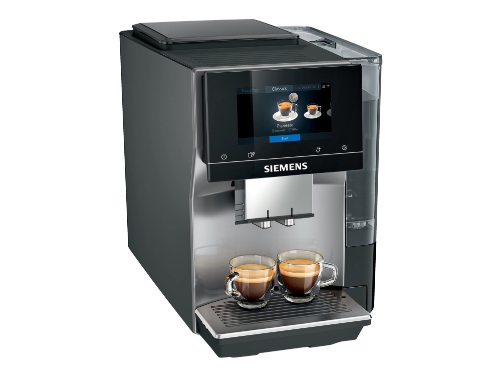 . Classic Tpr  Automatisk Kaffemaskine Med ælkeskummer  Bar fra Siemens hos Computersalg.dk 4242003859070