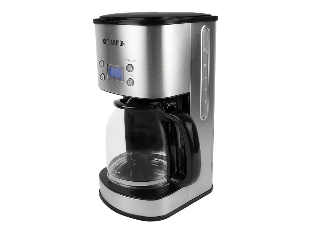 Kaffemaskine Digital Rustfri fra Champion hos Computersalg.dk 7391091851484