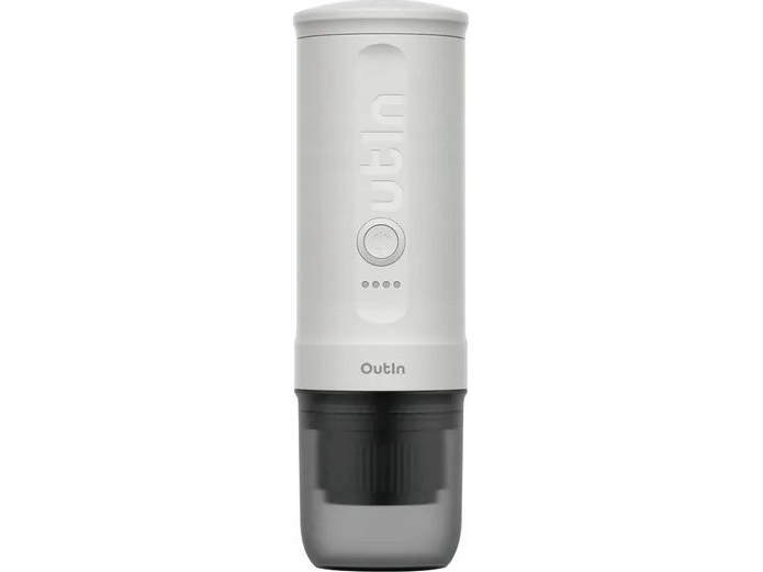 Nano Espresso Maker  ærbar Maskine Perlehvid fra Outin hos Computersalg.dk 1240000016437