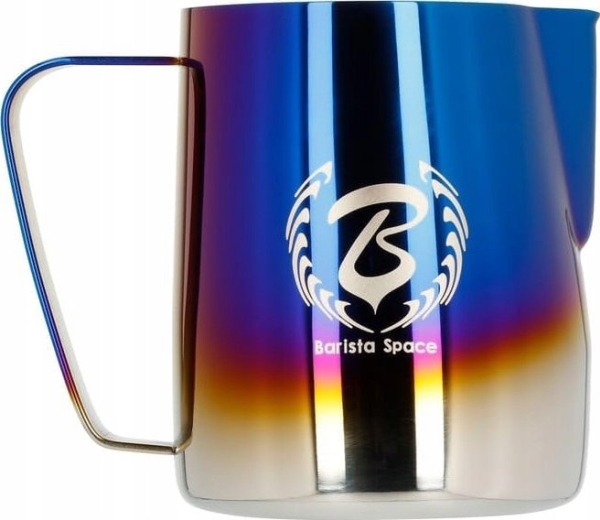 Dzbanek Mleka Titanium Half Blue fra Barista Space hos Computersalg.dk 0797442170926