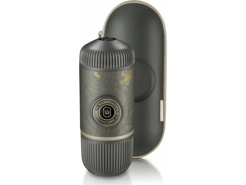 Ekspres Cinieniowy  Halvautomatisk Malet Kaffemaskine Med Bakke Wacacaco Nanopresso Dark Souls Grey fra Wacaco hos Computersalg.dk 4897066230887