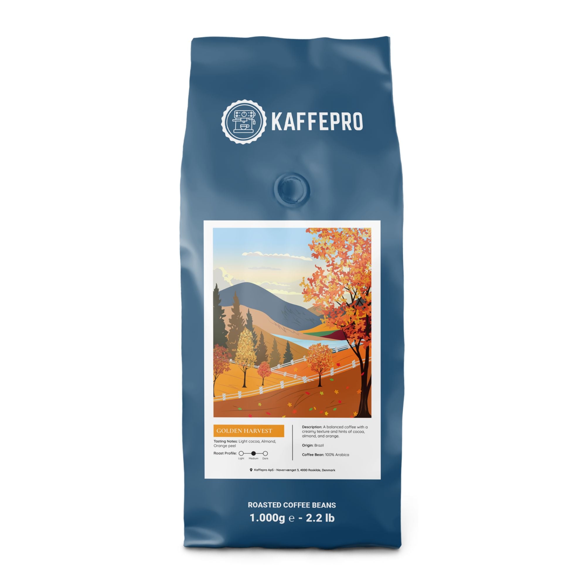 Golden Harvest  Kaffebønner fra Kaffepro hos Kaffepro.dk 5744004230357