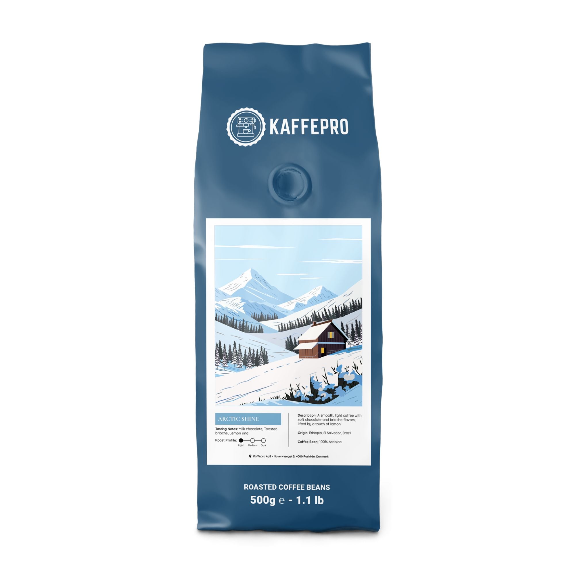 Arctic Shine  Kaffebønner fra Kaffepro hos Kaffepro.dk 5744004230388