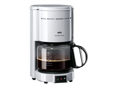 Aromaster Classic   Kaffemaskine  Kopper  Hvid fra Braun hos Computersalg.dk 8021098320018