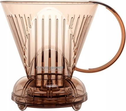 Clever Clever Dripper  Kaffebrygger  Transparent Brun + Filtre fra Cleverpack hos Computersalg.dk 4715838467425