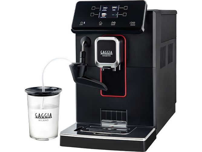 , Espressomaskine, , , Kaffebønner, Indbygget æ, , Sort fra Gaggia hos Computersalg.dk 8710103943815