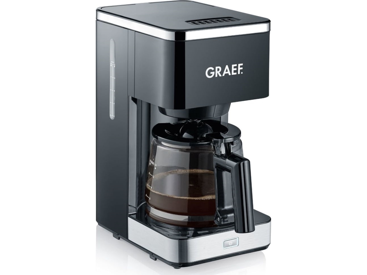 , å Kaffemaskine, , , Malet Kaffe, , Sort, Rustfrit å fra Graef hos Computersalg.dk 4001627020910