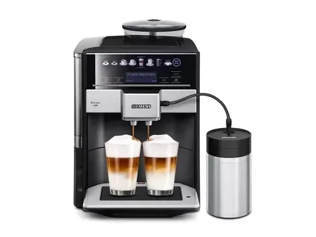 . Plus Terw  Automatisk Kaffemaskine Med ælkeskummer  Bar  Sort fra Siemens hos Computersalg.dk 4242003855355