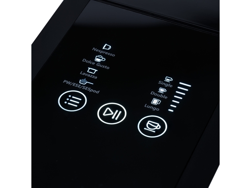 Capsule Machine Tcm    Capsule Coffee Maker Black fra Tornado hos Computersalg.dk 6221127468489
