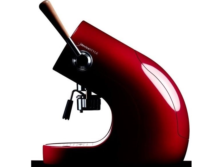 Espresso Machine   Red  Devicestyle Coffee Machine fra Brunopasso hos Computersalg.dk 4580193312020