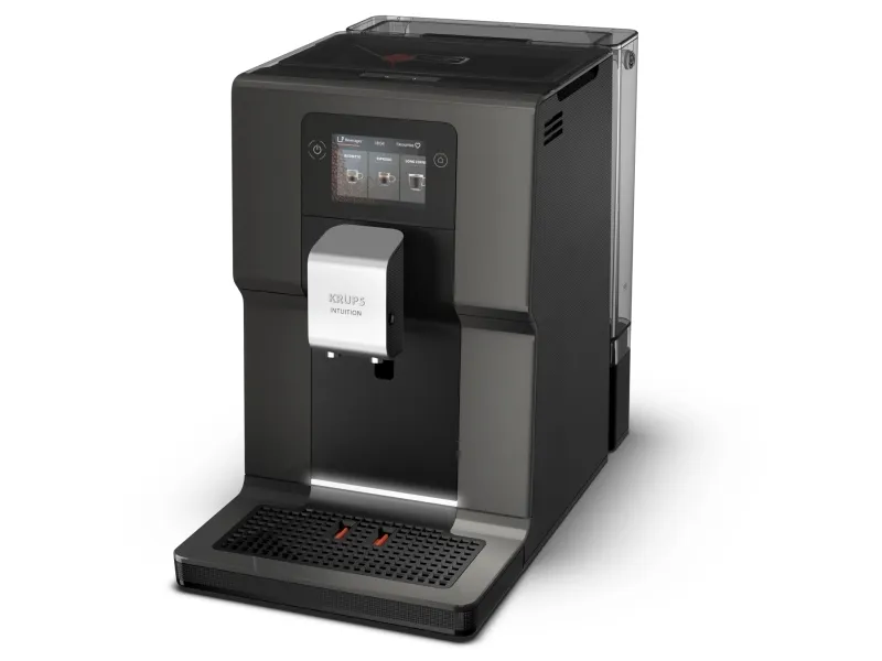 Krups Intuition Preference Eab  Automatisk Kaffemaskine Med ælkeskummer  Bar  Antracit fra Seb hos Computersalg.dk 3016661159541