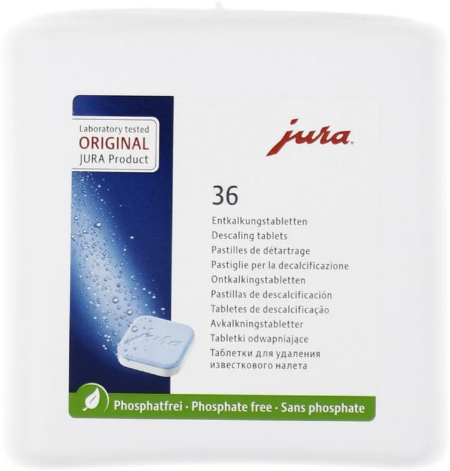 Afkalkningstabletter Til Espressomaskiner Kaffemaskine  Stk. fra Jura hos Computersalg.dk 7610917707515