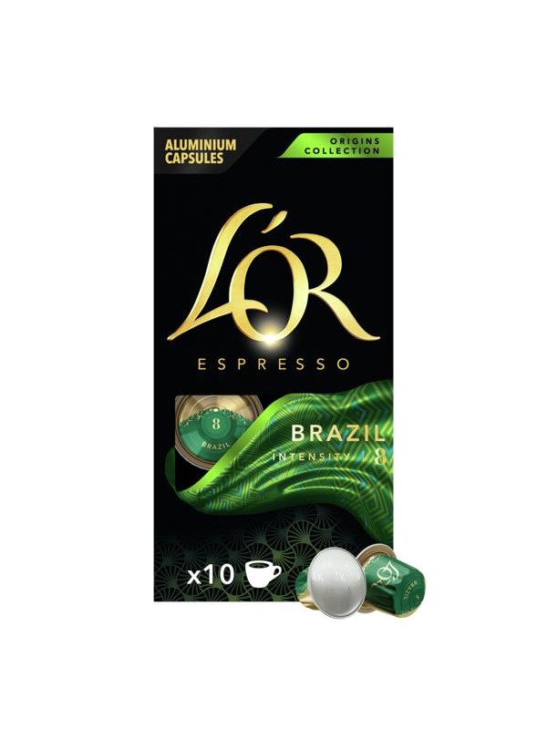 &apos; Capsules Espresso Brazil  Pcs fra L'or hos Proshop.dk 8711000573501