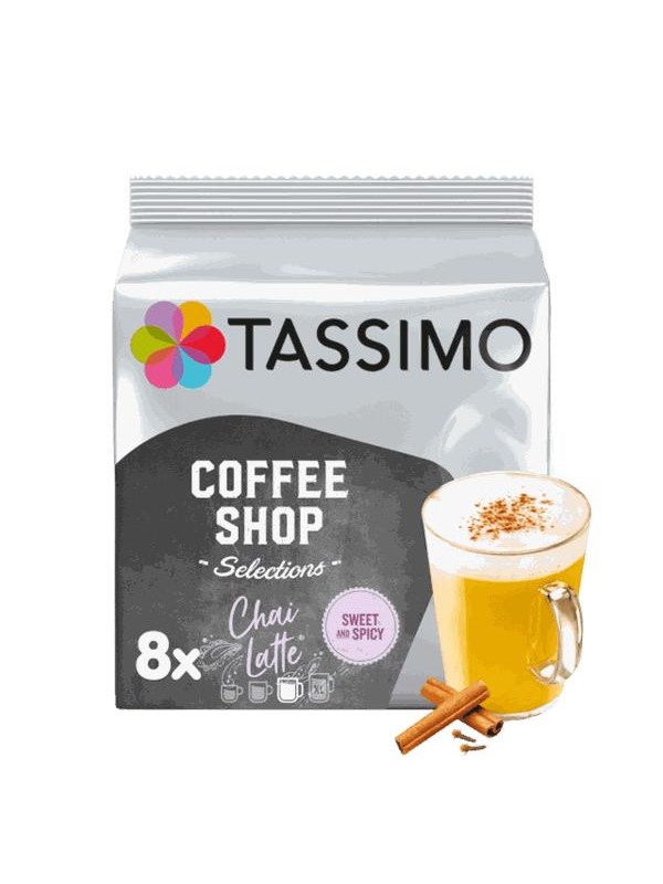 Tea Pods Chai Latte  Pcs fra Tassimo hos Proshop.dk 8711000443255
