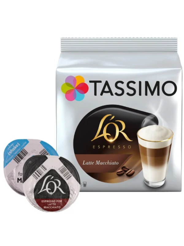 &apos; Latte Machiato Pods  Pcs fra Tassimo hos Proshop.dk 8711000703397