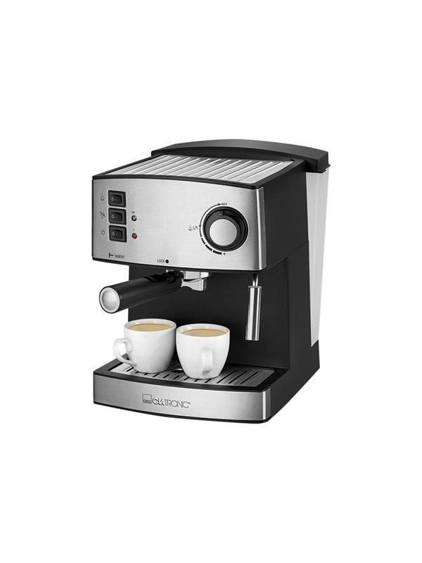 Coffee Machine With Cappuccinatore  Bar  Stainless Steel fra Clatronic hos Proshop.dk 4006160633382